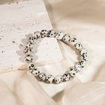 Dalmatian Jasper Bracelet-Helmsman Crystal