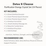Detox & Cleanse Crystal Ritual Set-Helmsman Crystal