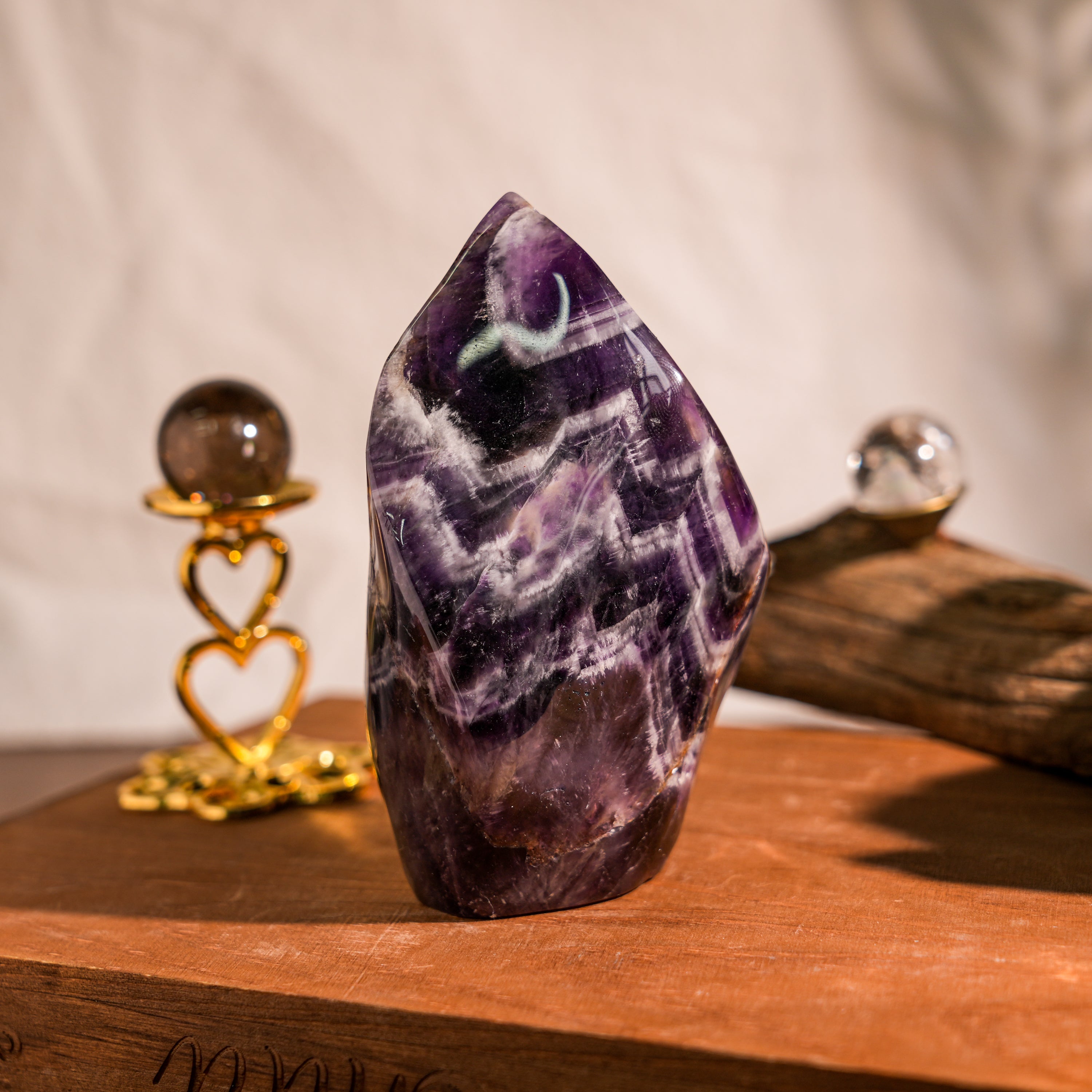 Dream Amethyst Freeform-Helmsman Crystal