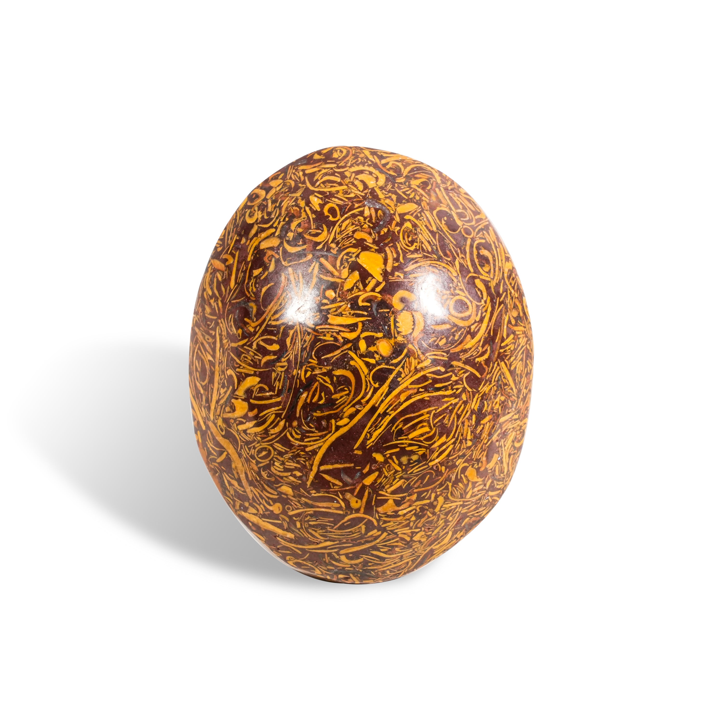 Elephant Skin Jasper Palm Stone-Helmsman Crystal