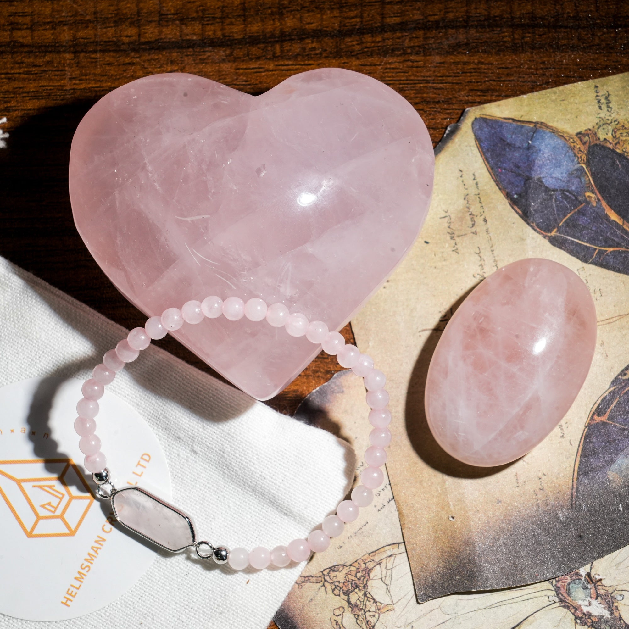 Emotional Balance Crystal Ritual Set-Helmsman Crystal