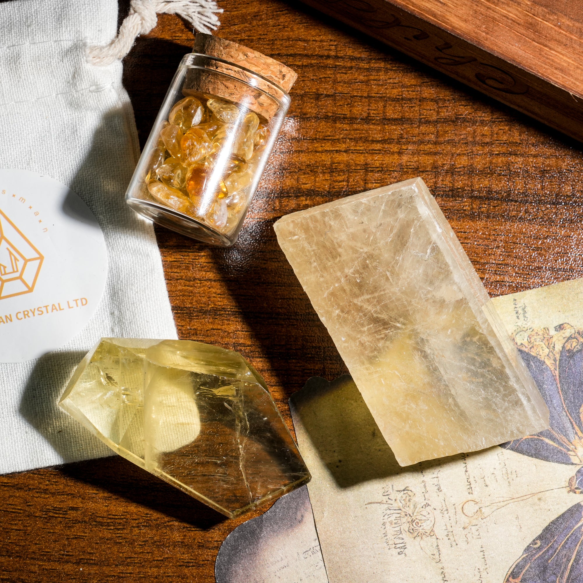 Emotional Detox Crystal Ritual Set-Helmsman Crystal