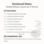 Emotional Detox Crystal Ritual Set-Helmsman Crystal