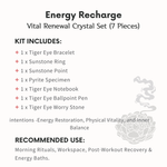 Energy Recharge Crystal Ritual Set-Helmsman Crystal