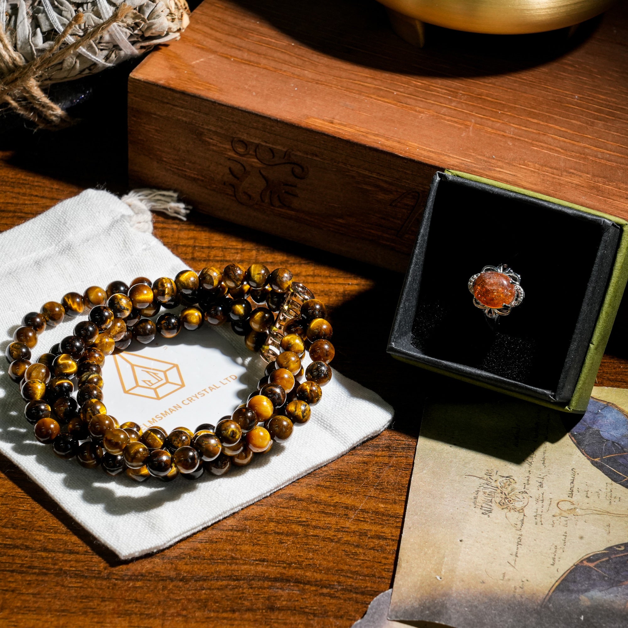 Energy Recharge Crystal Ritual Set-Helmsman Crystal