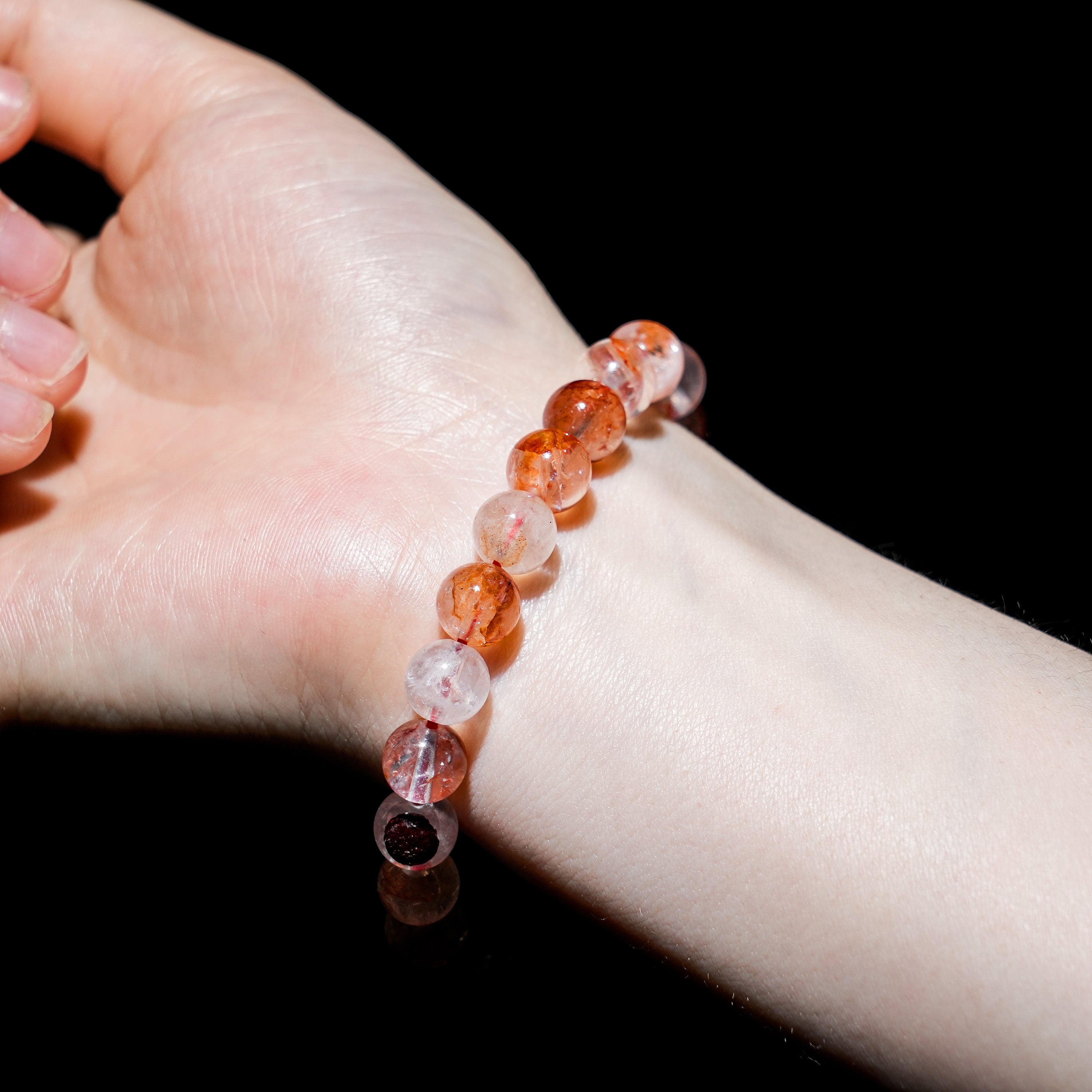Fire Quartz Bracelet-Helmsman Crystal