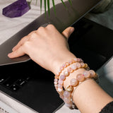 Flower Agate Bracelet-Helmsman Crystal