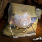 Flower Agate Moon-Helmsman Crystal