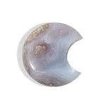 Flower Agate Moon-Helmsman Crystal