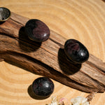 Garnet Tumbled Stone Set-Helmsman Crystal