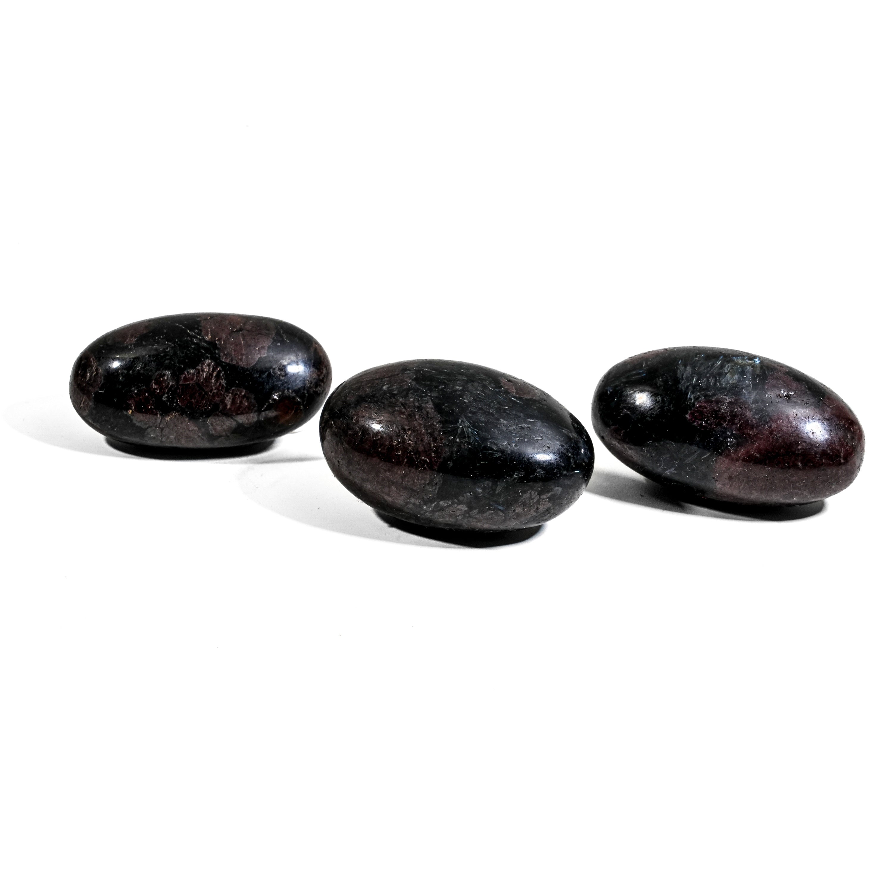 Garnet Tumbled Stone Set-Helmsman Crystal