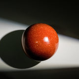 Gold Sandstone Sphere-Helmsman Crystal