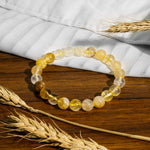Golden Healer Quartz Bracelet-Helmsman Crystal