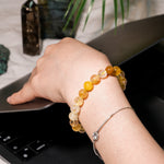 Golden Healer Quartz Bracelet-Helmsman Crystal