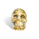 Golden Mica Skull-Helmsman Crystal