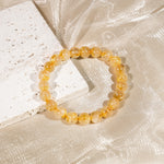 Golden Rutilated Quartz Bracelet-Helmsman Crystal