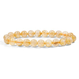 Golden Rutilated Quartz Bracelet-Helmsman Crystal
