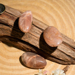 Golden Sun Stone Tumbled Stone Set-Helmsman Crystal