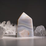 Gray Agate Tower-Helmsman Crystal