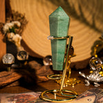 Green Aventurine Wand Ornament-Helmsman Crystal