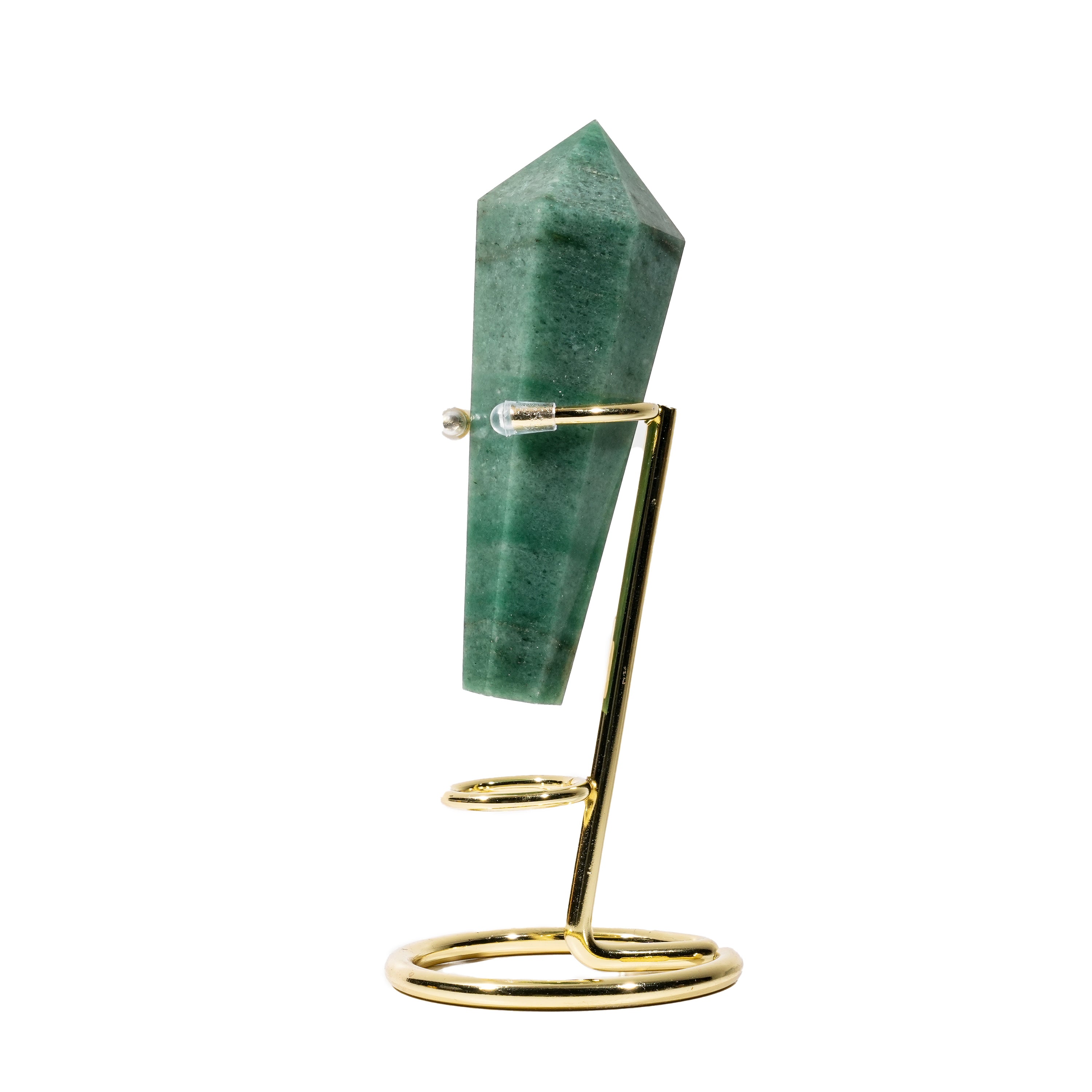 Green Aventurine Wand Ornament-Helmsman Crystal
