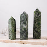 Green Seraphinite Tower-Helmsman Crystal