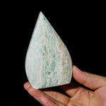 Hemimorphite Flame Freeform-Helmsman Crystal