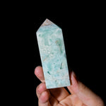 Hemimorphite Tower-Helmsman Crystal