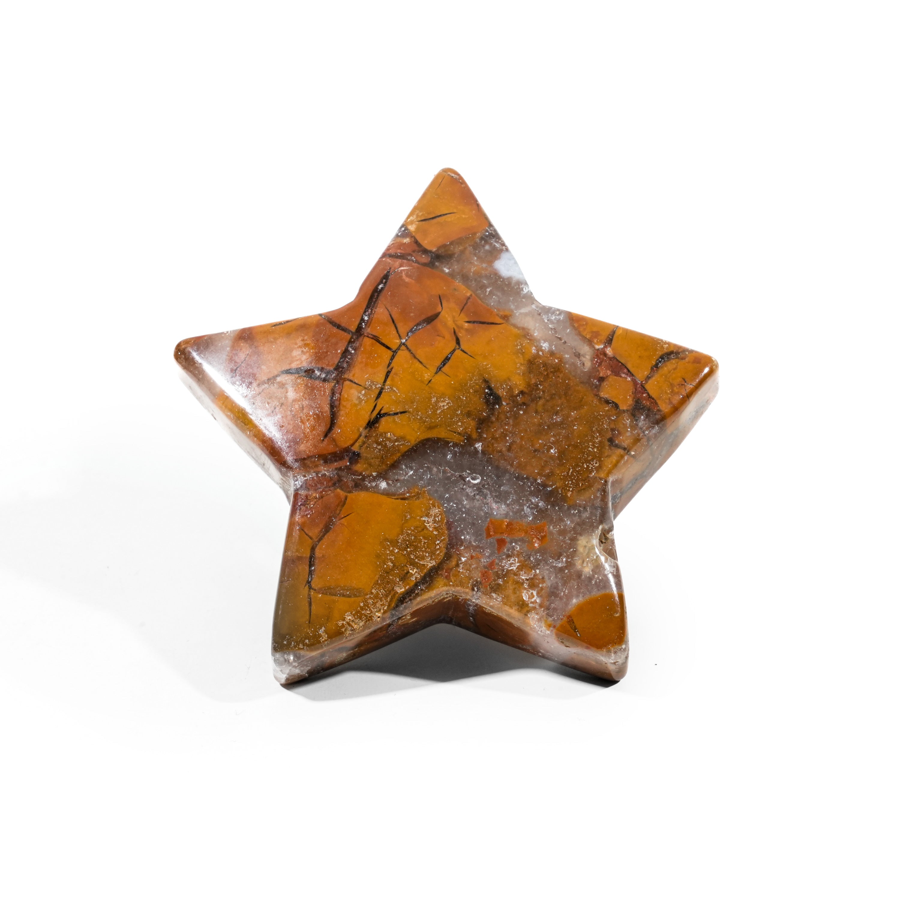 Indonesian Agate Pentagram-Helmsman Crystal