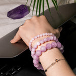 Kunzite Bracelet-Helmsman Crystal