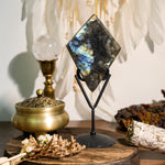 Labradorite Diamond-Helmsman Crystal
