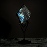Labradorite Diamond-Helmsman Crystal