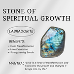 Labradorite Diamond-Helmsman Crystal