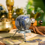 Lapis Lazuli Sphere-Helmsman Crystal