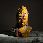 Mookaite Jasper Avalokitesvara Head Carving-Helmsman Crystal