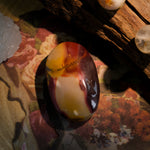 Mookaite Jasper Palm Stone-Helmsman Crystal
