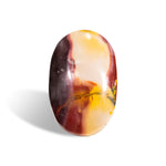 Mookaite Jasper Palm Stone-Helmsman Crystal