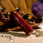 Mookaite Jasper Point-Helmsman Crystal