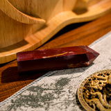 Mookaite Jasper Point-Helmsman Crystal