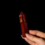 Mookaite Jasper Point-Helmsman Crystal