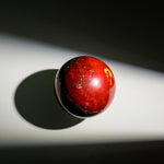 Mookaite Jasper Sphere-Helmsman Crystal