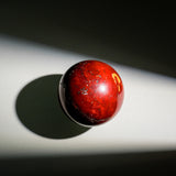 Mookaite Jasper Sphere-Helmsman Crystal
