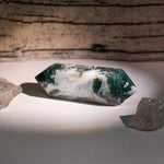 Moss Agate Double Terminated Point-Helmsman Crystal