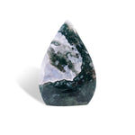 Moss Agate Flame Freeform-Helmsman Crystal