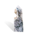 Moss Agate Tower-Helmsman Crystal