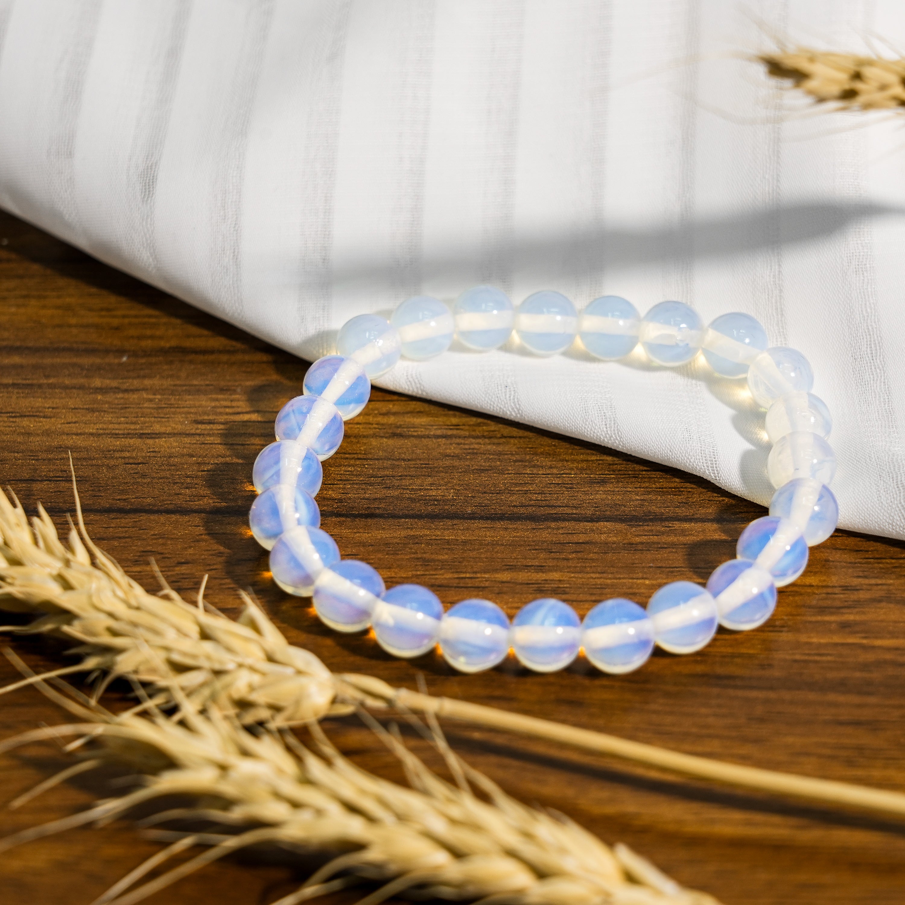 Opalite Crystal Bracelet-Helmsman Crystal