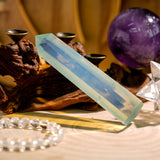 Opalite Crystal Point-Helmsman Crystal