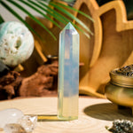 Opalite Crystal Point-Helmsman Crystal