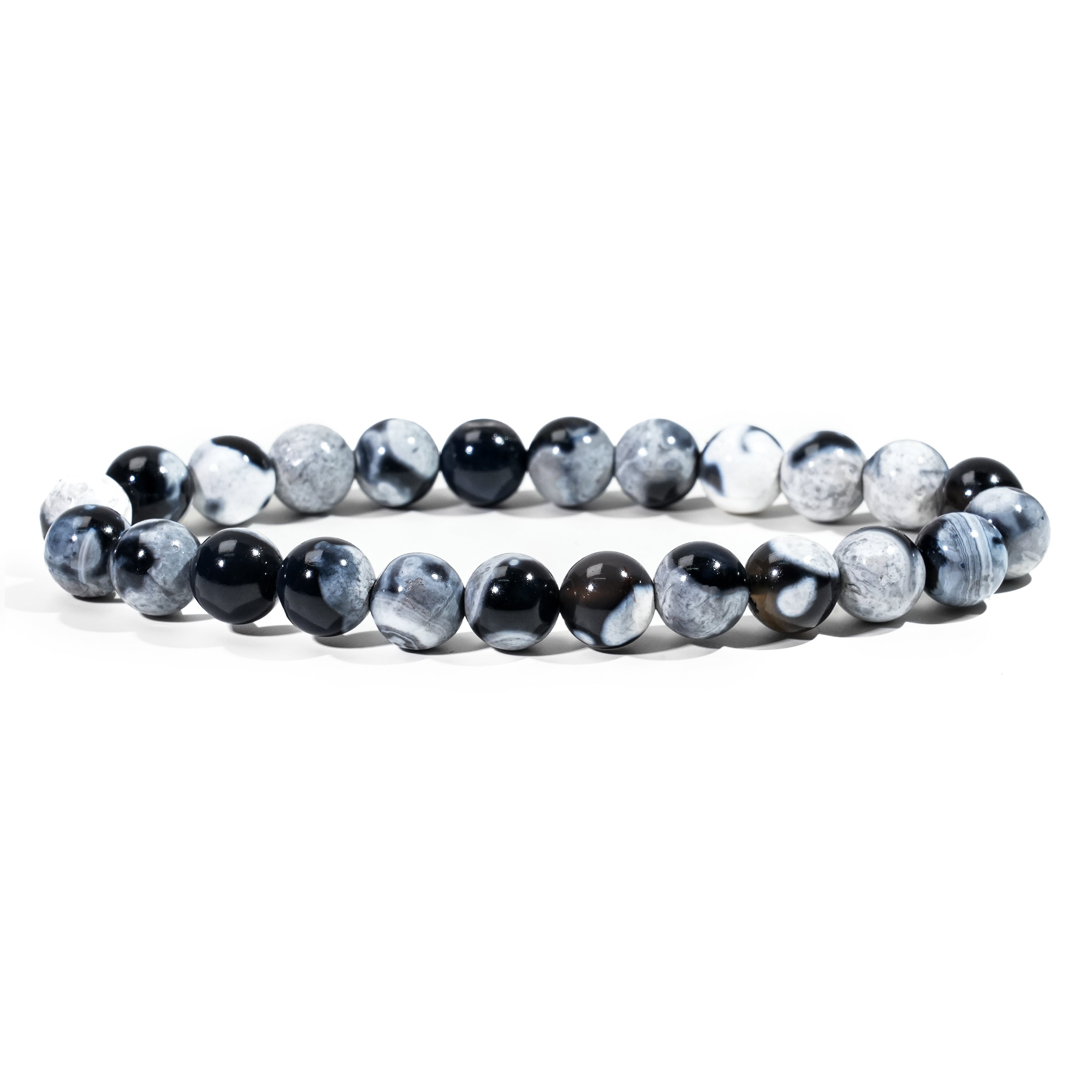 Orca Agate Bracelet-Helmsman Crystal
