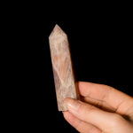 Peach Moonstone Point-Helmsman Crystal